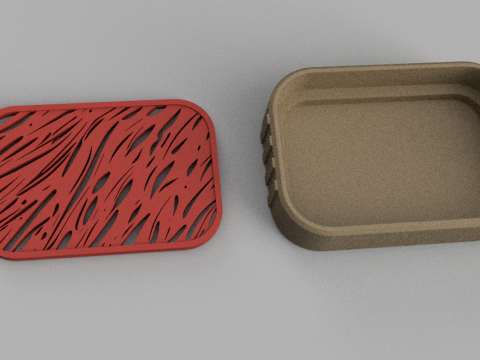 Soap Dish - Draining Soap Holder - Bathroom Accessories - Modern - Shower Soap Dish - Sponge Holder 3D Print Model