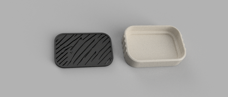 Soap Dish - Draining Soap Holder - Bathroom Accessories - Modern - Shower Soap Dish - Sponge Holder 3D Print Model .c4d .max .obj .3ds .fbx .stl .blend 