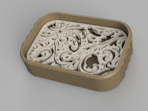 Soap Dish - Draining Soap Holder - Bathroom Accessories - Modern - Shower Soap Dish - Sponge Holder 3D-Druckmodell