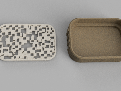 Soap Dish - Draining Soap Holder - Bathroom Accessories - Modern - Shower Soap Dish - Sponge Holder 3D Принт Модель