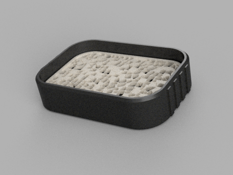 Soap Dish - Draining Soap Holder - Bathroom Accessories - Modern - Shower Soap Dish - Sponge Holder 3D Принт Модель