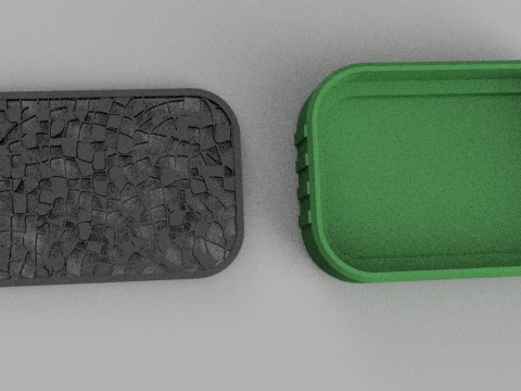 Soap Dish - Draining Soap Holder - Bathroom Accessories - Modern - Shower Soap Dish - Sponge Holder 3D-Druckmodell