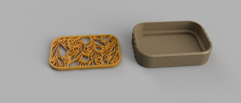Soap Dish - Draining Soap Holder - Bathroom Accessories - Modern - Shower Soap Dish - Sponge Holder 3D-Druckmodell .c4d .max .obj .3ds .fbx .stl .blend 