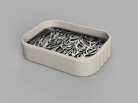 Soap Dish - Draining Soap Holder - Bathroom Accessories - Modern - Shower Soap Dish - Sponge Holder 3D Print Model