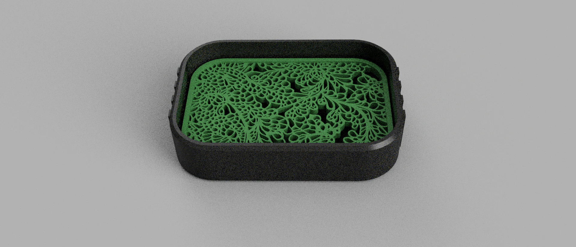 비누 받침 - 배수 비누 홀더 - 욕실 액세서리 - 현대식 - 샤워 비누 받침 - 스펀지 홀더 3D 프린트 모델 .c4d .max .obj .3ds .fbx .stl .blend 