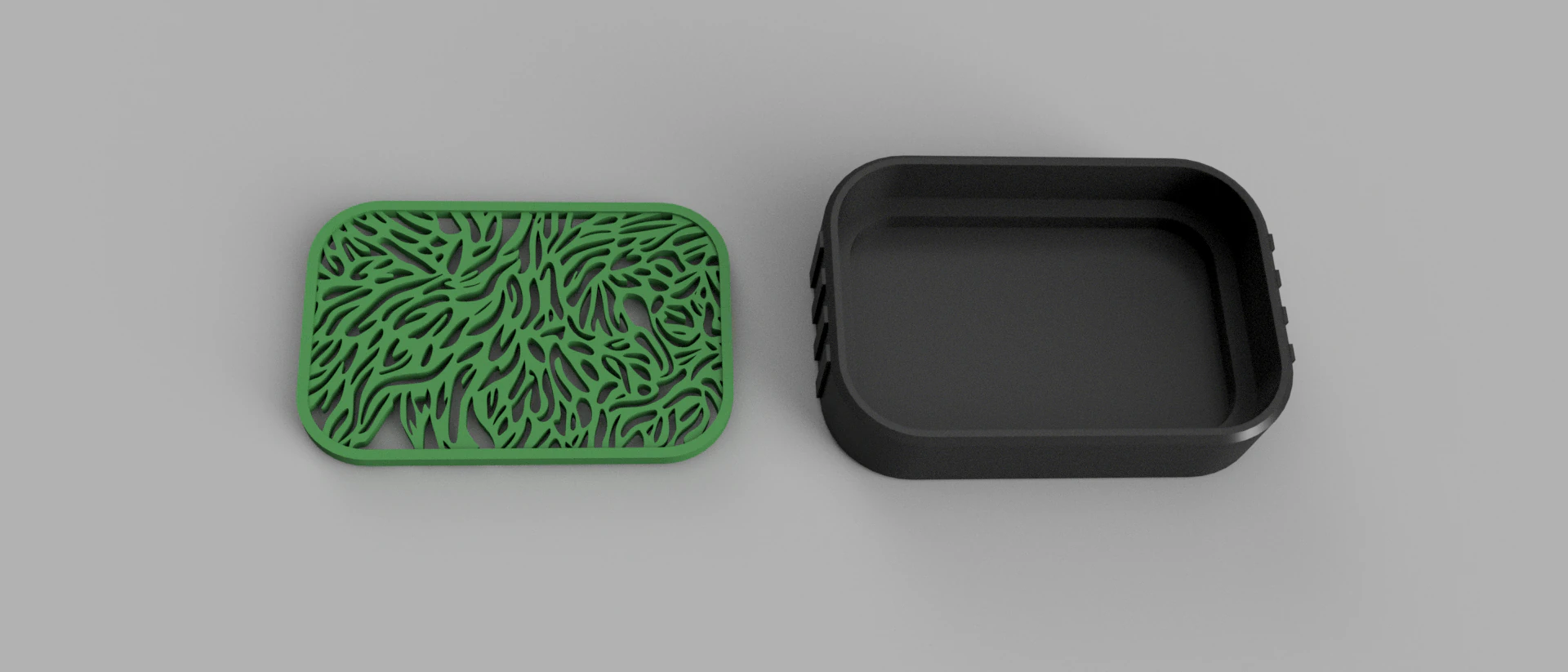 Zeepbakje - Aftapzeephouder - Badkameraccessoires - Modern - Douchezeepbakje - Sponshouder 3D printmodel .c4d .max .obj .3ds .fbx .stl .blend 