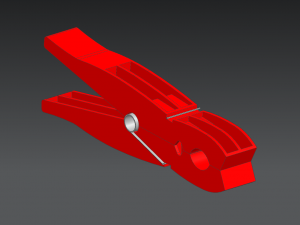 Clothespin 3D Model