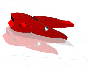Clothespin 3D Model