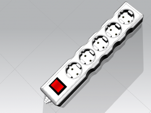 Outlet Power 3D Model