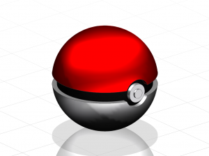 PokeBall 3D Model