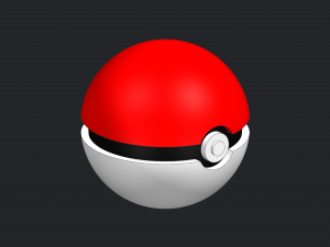 PokeBall 3D Модель