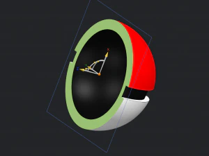 PokeBall 3D Model
