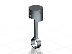 ピストン 3Dモデル