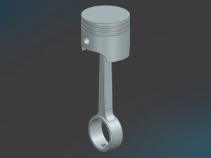 Piston 3D-Modell