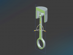 Piston 3D-Modell