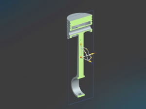 Piston 3D-Modell