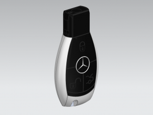 Mercedes Benz Key 3D Model