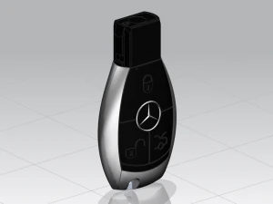 Mercedes Benz Key 3D Model