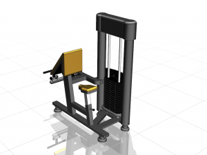 Gym Machine 3D मॉडल
