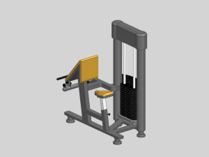 Gym Machine 3D Model