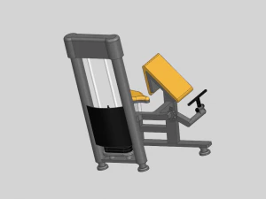 Gym Machine 3D Model