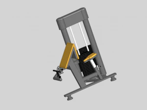 Gym Machine 3D Model