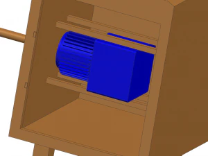 Concrete Mixer 3D Model