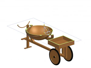 Concrete Mixer 3D Model