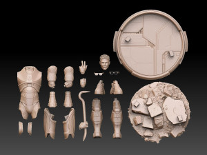 Gordon Freeman original Model 3D Print Model