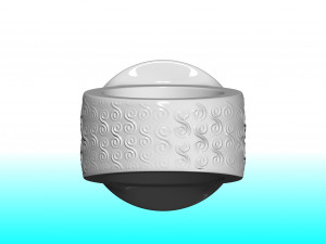 RING - ONEPIECE - LUFFY FLAG - GOMU GOMU NO MI Model do druku 3D