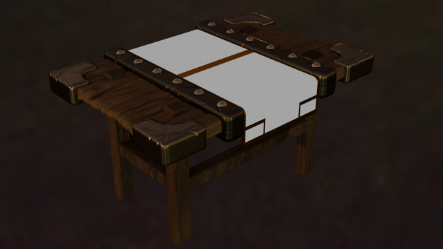Table 3D मॉडल .c4d .max .obj .3ds .fbx .stl .blend 