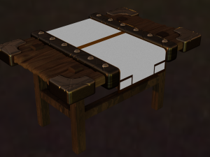Table Modelo 3D