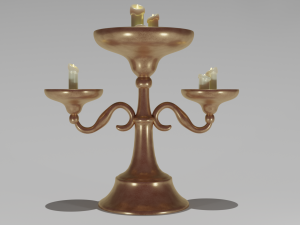 Candlestick 3D 模型