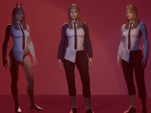 Power Low-poly 3D Model
