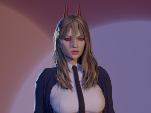 Power Low-poly 3Dモデル