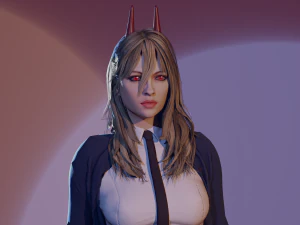 Power Low-poly 3D Model