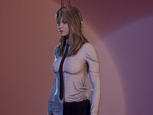 Power Low-poly 3D Model