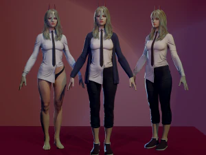 Power Low-poly 3D Model