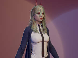 Power Low-poly 3Dモデル