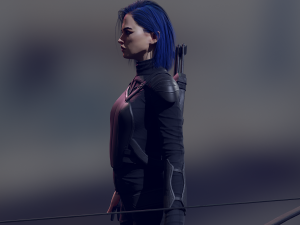 Archer Low-poly 3D 모델