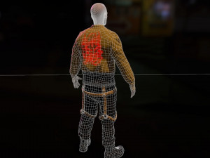 Cyberpunk Male Low-poly 3D 模型