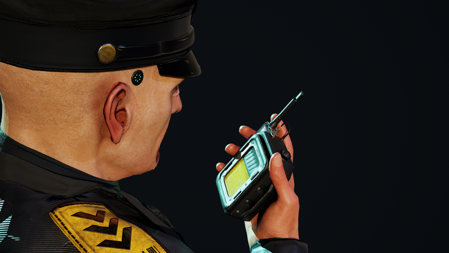 Cyberpunk Police Officer 3D Модель In Мужчина 3DExport