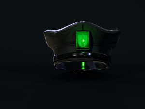 Cyberpunk Police officer Modèle 3D