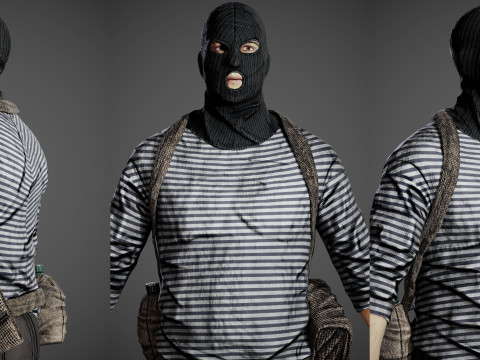 Bandit 3D Model
