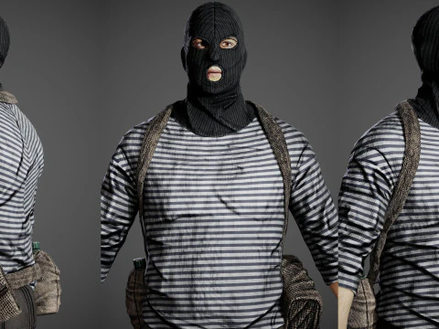 Bandit 3D Model