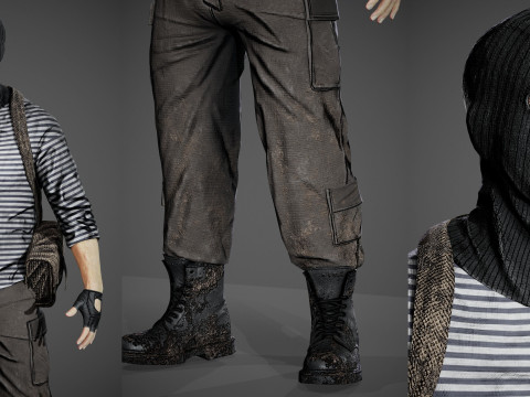 Bandit 3D Model