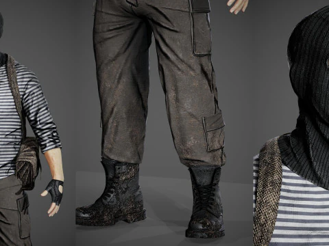 Bandit 3D Model