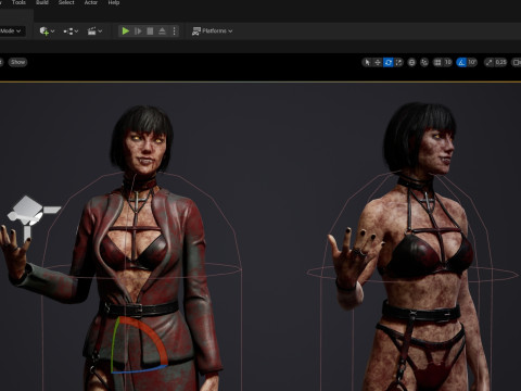 Vampire girl 3D मॉडल