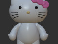 Hello Kitty Modello di stampa 3D