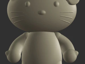 Hello Kitty 3D Print Model